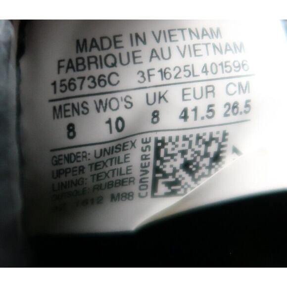 Converse Shoes Womens 10 Sneakers Chuck Taylor All Star II Flyknit Hi Lunarlon - Picture 16 of 16